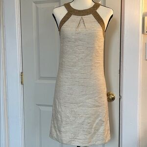 J.McLaughlin Linen Racerback Shift Dress